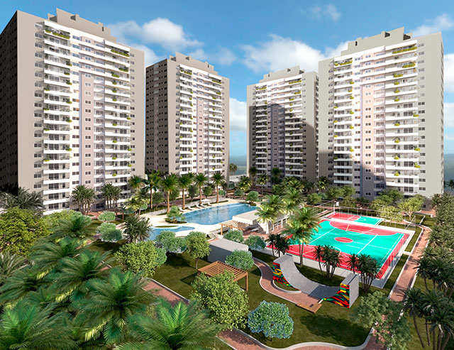 Apartamentos no Residencial Terra Mundi Eldorado